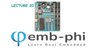 Lecture 20 | Write a C program for Timer 0 in Interrupt mode |Learn Real Embedded with EMB-PHI.