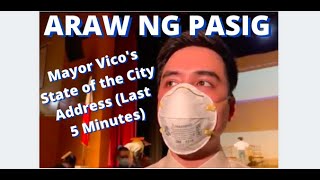 Vico Sotto | State of the City Address (LAST 5 MINUTES OF SPEECH)