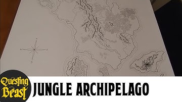 Jungle Archipelago: DnD Fantasy Map Showcase