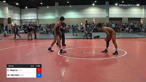 145 Lbs Final - Ethan Mojena, Florida Vs William Henckel, Connecticut 98e9