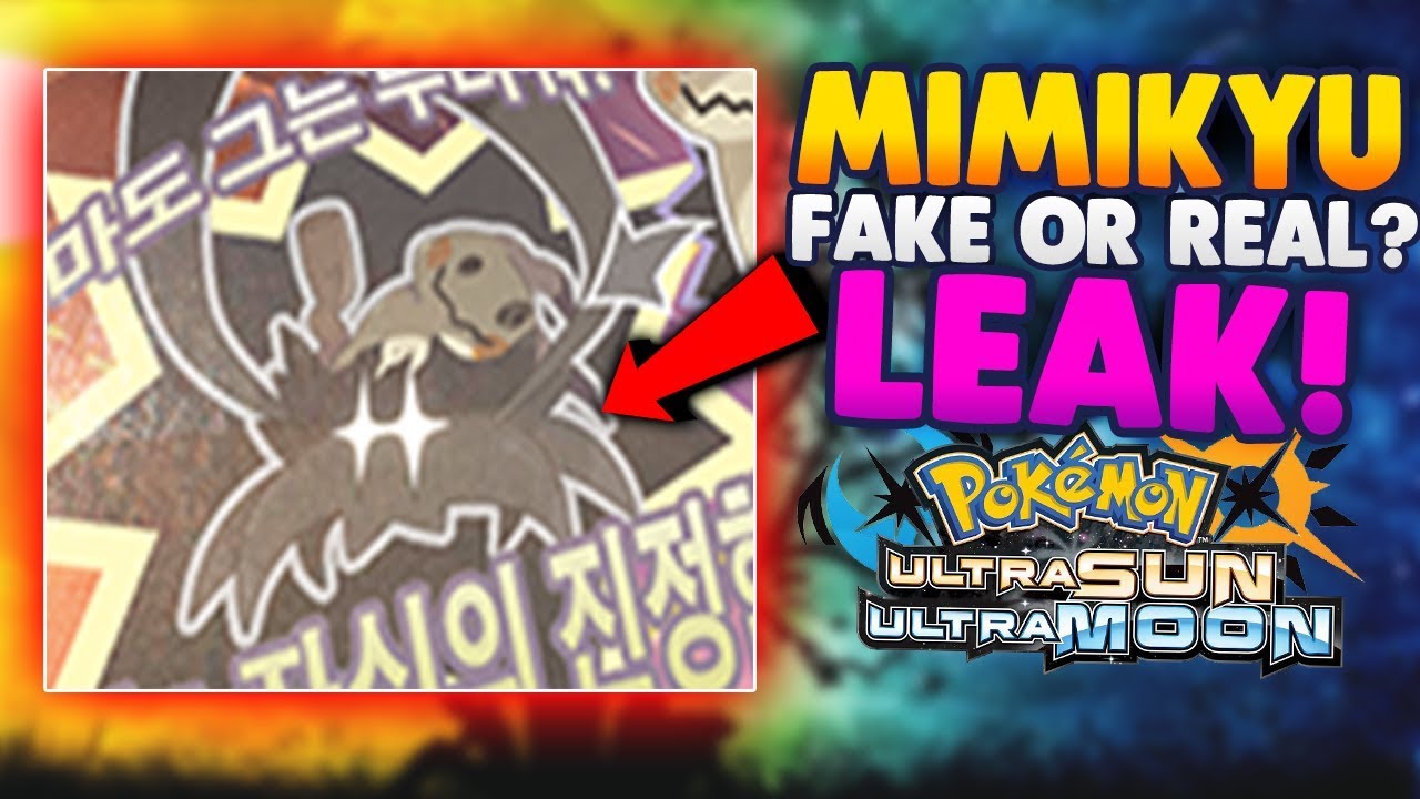 new mimikyu form leak new mimikyu form reveal soon pokemon mimikyu true form leak