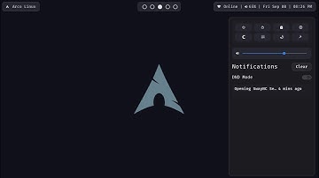 My Hyprland Desktop on Arco Linux | config link in description