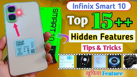 Infinix Smart 10 Phone Tips & Tricks || Infinix Smart 10 15++ Hidden Features 