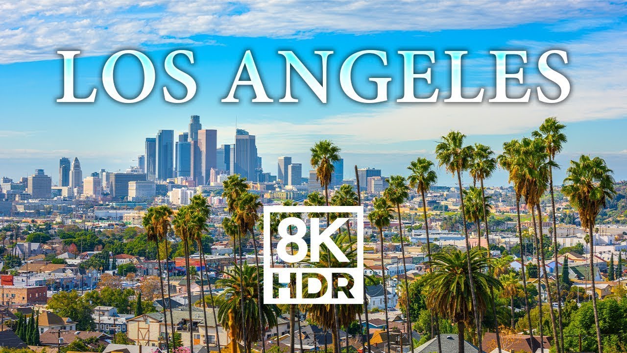 ⁣Los Angeles in 8K ULTRA HD HDR - City of Angels (60 FPS)