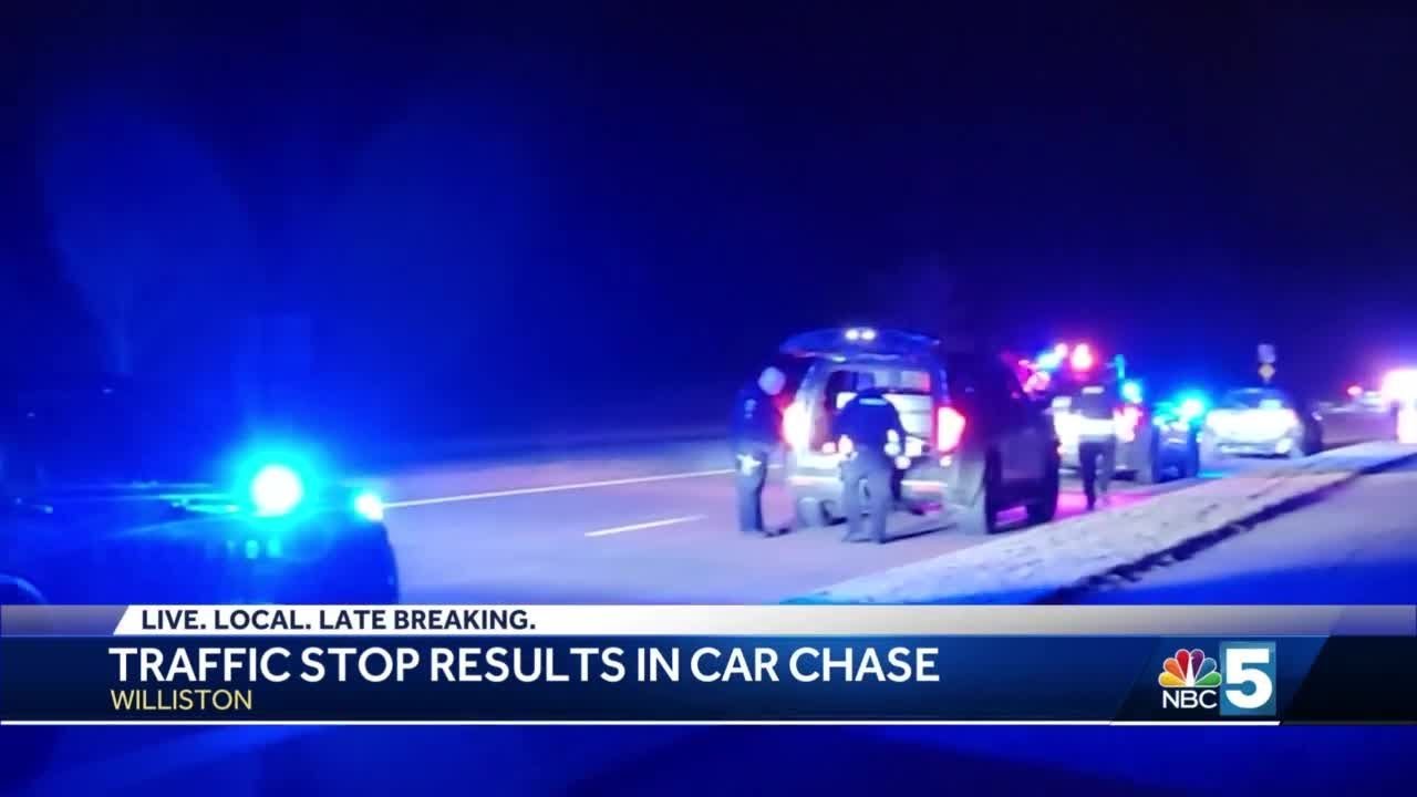 Man leads police on high-speed chase in Williston - YouTube