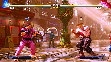Dan vs Guile (Hardest ) Street Fighter V