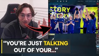 Johnqt Responds To Hater's SEN Getting Eliminated by K Corp & Riot Booking The Worst Flight For Sent