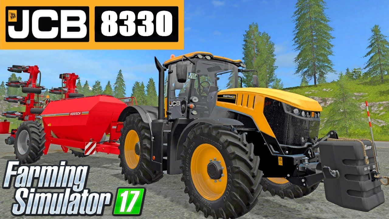 JCB Fastrac 8330 Farming Simulator 17 Mods - YouTube