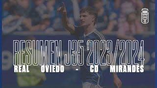 Resumen Real Oviedo - CD Mirandés J35 by RealOviedo 1,417 views 12 days ago 3 minutes, 2 seconds