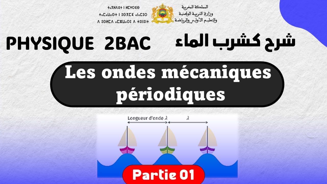 Les Ondes Mécaniques Progressives Périodique partie 01
