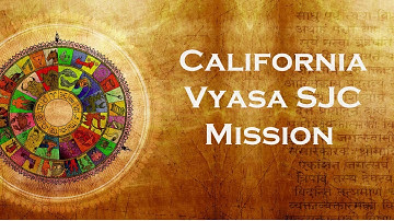Veda Vyasa SJC Mission 2005 - Intro To Vedic Astrology Free Classes