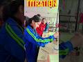 Titration of oxalic acid #trending #practical #viral #shortvideo #viralvideo #shortsfeed #shorts
