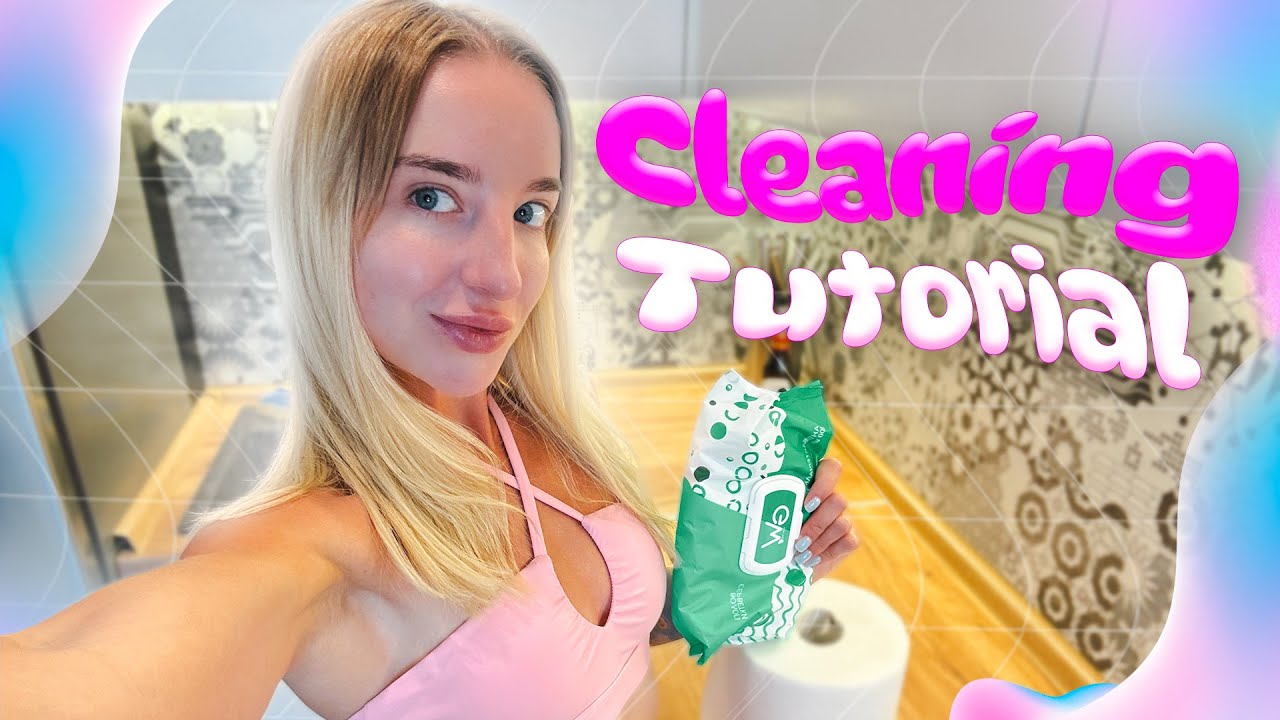 [4K] Cleaning the kitchen and trying on purchases | Cleaning with me ...