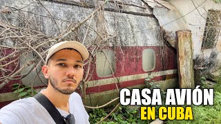 Así es vivir dentro de un avión abandonado en CUBA. La dura realidad del pueblo cubano.