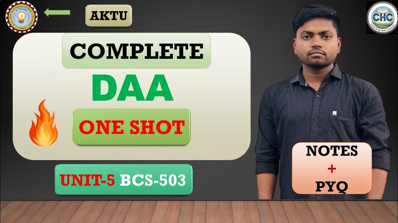 DAA Unit 5 One shot | AKTU 2026 | Most Important Topics for Exam 
