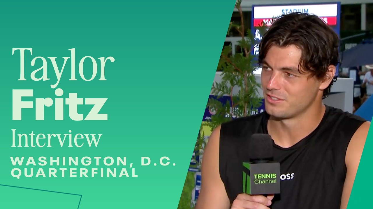 Taylor Fritz overcomes knee injury scare to reach semifinals | 2026 Washington D.C.