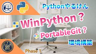 声をつくる(06) WinPythonとPortableGitでPython開発環境構築　 ～使えれば声づくり・動画編集に役立つことも？～ #AOTAMakers #Python #Git