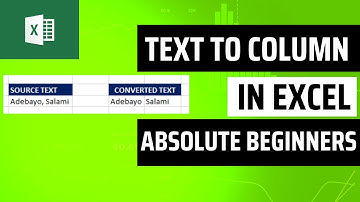Learn Excel Text to Column Wizard Step by Step