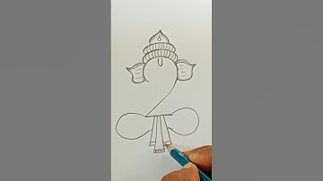 how to draw lord ganesh from number 2 #viralshort #trend #art