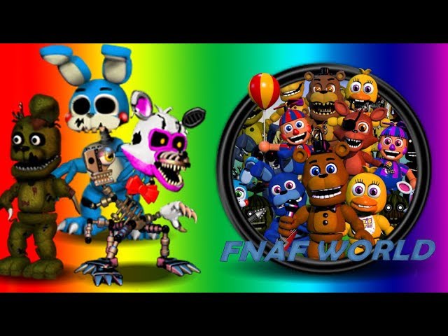 FNaF World in Ultimate Custom Night (Mod) by ZBonnieXD - Game Jolt