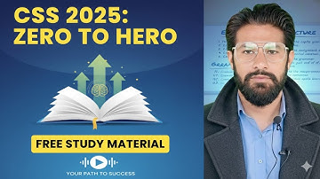 CSS Exam Free Preparation: Don