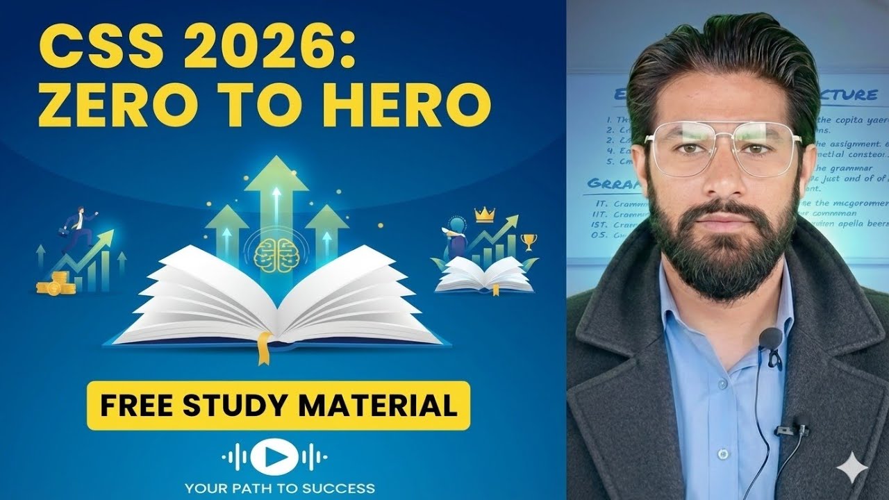 CSS Exam Free Preparation: Don't Start Without Watching This! 📚