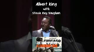Albert King with Stevie Ray Vaughan 🎸 Pure Blues Guitar Magic  #Shorts #AlbertKing #StevieRay #Vaug