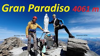 Gran Paradiso 4061 m n.m., Aosta ITALY #granparadiso #alps #mountains #climbing