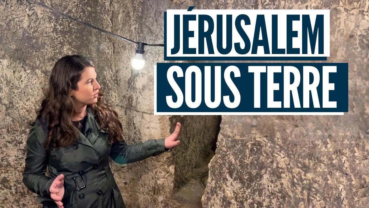 SOUS LE MONT DU TEMPLE : ON MARCHE DESSOUS ! Israël avec Aline