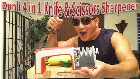 Dunli 4 in 1 Knife & Scissors Sharpener