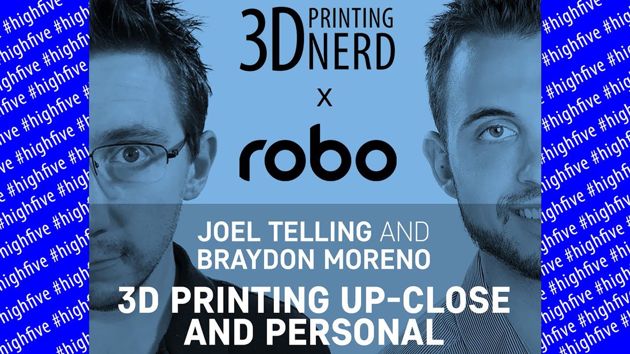 Braydon Moreno & I Unbox a Robo R2 3D Printer and Have a Chat