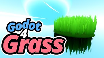 Tutorial: Stylized Grass in Godot 4