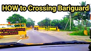 HOW to BARIGUARD Crossing  🚧🚸 Easy Class #CarDriving Tutorial