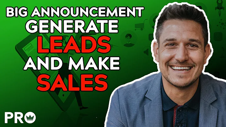 How to generate leads & make sales in 5 days (Big ...