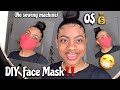 DIY FACE MASK😷 | NO SEWING/MACHINE | COST 0$💰😳🤭‼️