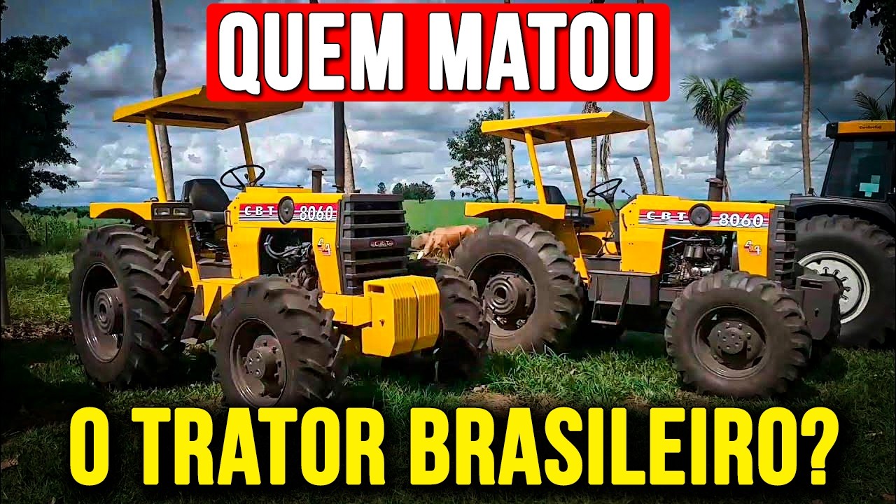 POR QUE no Brasil, QUASE NÃO TEM marcas Brasileiras de TRATOR? Quem ACABOU com ELES?