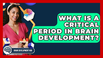 What Is A Critical Period In Brain Development? - Brain Development Hub