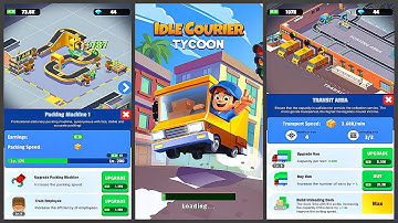 Idle Courier Tycoon #3 (Walkthrough)