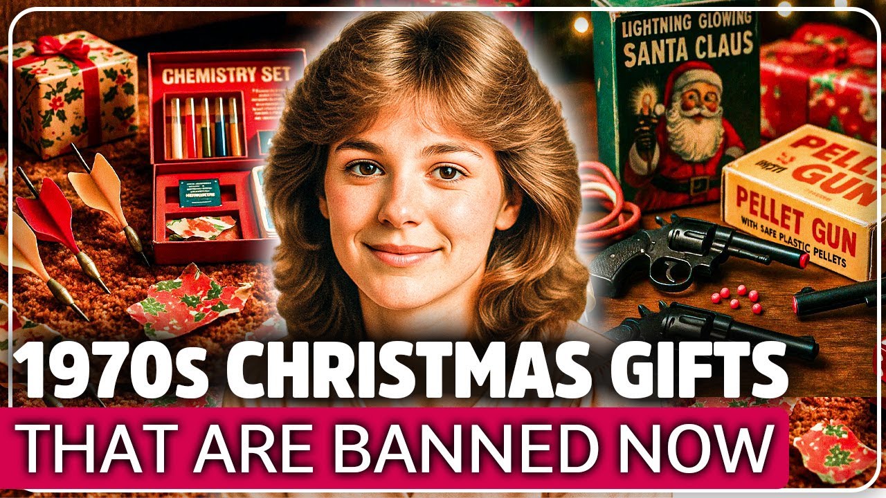30 рождественских подарков 1970-х годов, которые сейчас ЗАПРЕЩЕНЫ.