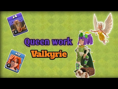 Tutorial Queen work Valkyrie Spel Gempa TH 9 