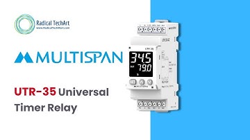 Multispan UTR-35 Universal Temperature Controller | Working, Wiring & Parameter Settings Explained