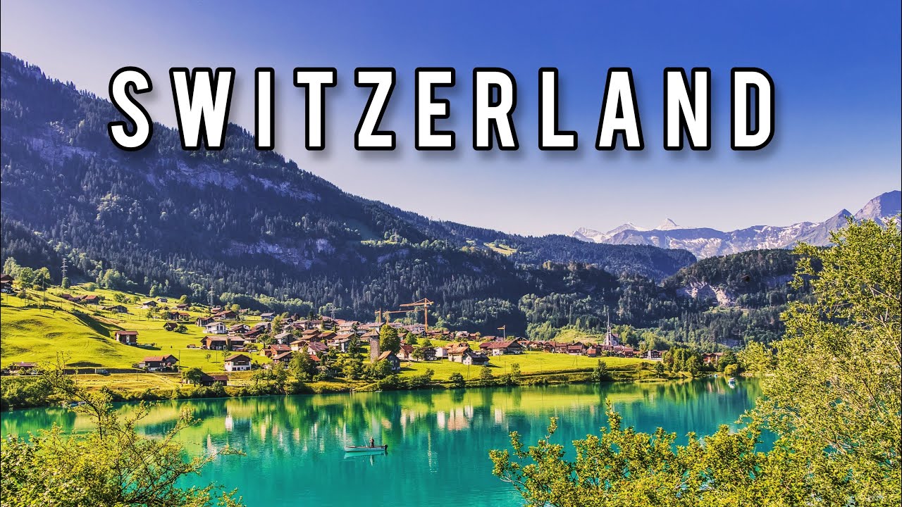 Switzerland 4K Nature scenery & Relax Music,Beautiful Relaxing Music