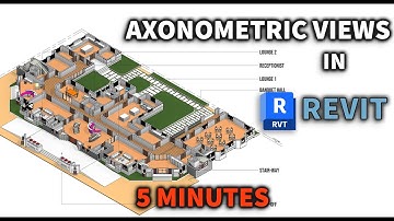 How To Create Axonometric Views In Autodesk Revit In 5 Minutes