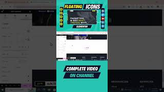 Information floating icons on elementor #elementor #icons Update