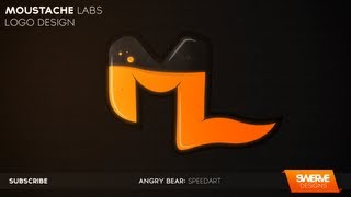 Swerve™ Graphic designer: Speedart | Moustache Labs Logo Design Illustration by Swerve Designs