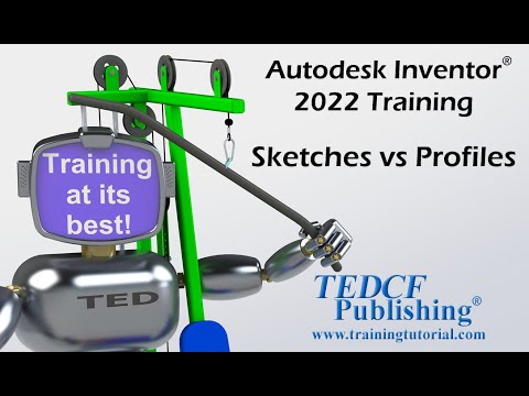 Autodesk Inventor 2022-2023: Sketches vs Profiles