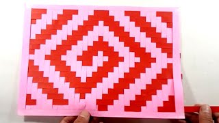 The Most Satisfying Paper Weaving Tutorial | No Music, Just Real Paper Sounds