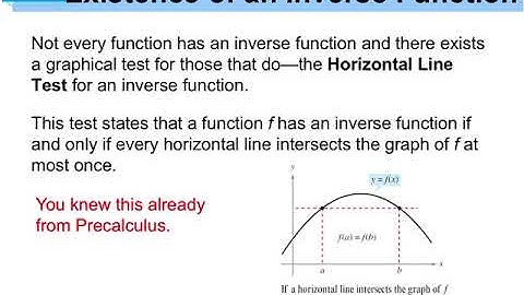 Section 5.3: Inverse Functions