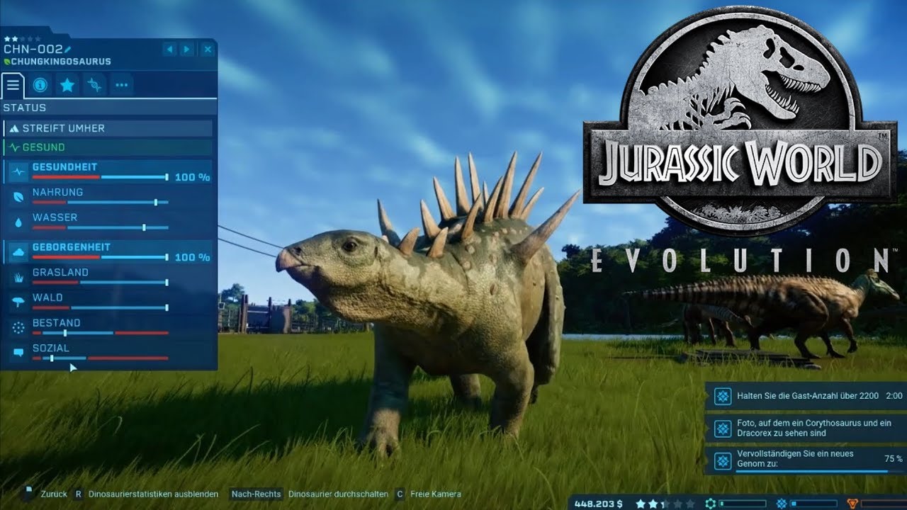 Jurassic World Evolution [018] - Ein ACU-Gebäude und ein neues Gehege ...