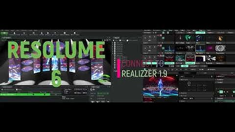 Resolume 6 To Realizzer 1.8 and 1.9